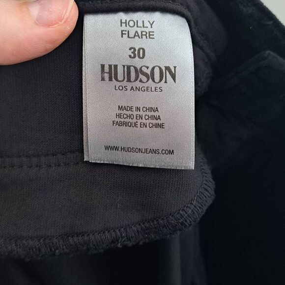 Hudson Holly High Rise Crop Flare in Black/Gray Ombre size 30 NWT - Picture 12 of 14